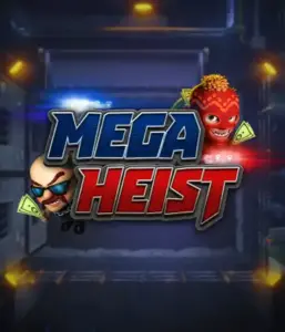 Step into the exciting world of Mega Heist slot by Relax Gaming, showcasing quirky characters ready to execute a daring robbery. This image depicts the intensity of the heist with its striking logo and a shadowy vault backdrop. Perfect for those who enjoy adventure-themed slots, delivering a thrilling gaming experience. 