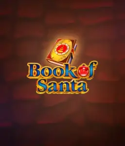 Celebrate the festive spirit with the Book of Santa game by Endorphina, highlighting an ornate golden book emblazoned with Santa's iconic image. This image evokes the magic and mystery of Christmas, set against a warm red background. Ideal for those who love Christmas-themed slots, promising a captivating adventure. 