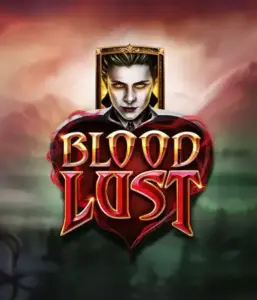 ELK Studios' Blood Lust slot displayed with its enigmatic vampire theme, including high-quality symbols of vampires and mystical elements. This image captures the slot's enthralling atmosphere, alongside its unique 5-reel and 99-payline structure, making it an enticing choice for those drawn to the vampire genre.